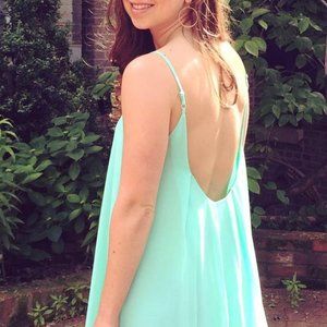 BCBGeneration Teal Dress